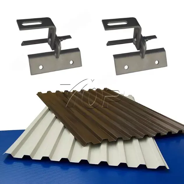Clamp díon seam seam